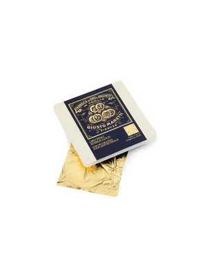 GIUSTO MANETTI BATTILORO Gold Leaf (8x8cm) 1 Pack x 25 Pieces