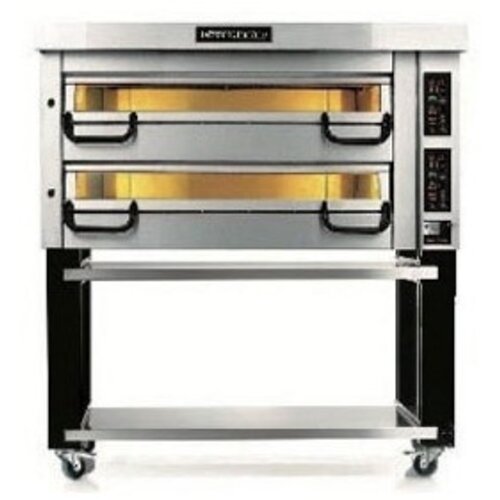 PIZZAMASTER PM 722 ED - PizzaMaster Two Stone Hearth, Two Deck, Modular Electric Deck Pizza Oven – 700 Series (USED)