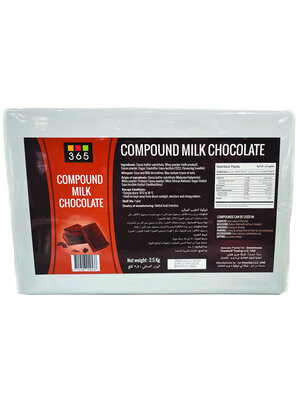 365 - B&P INGREDIENTS Milk Chocolate Compound 2.5 KG