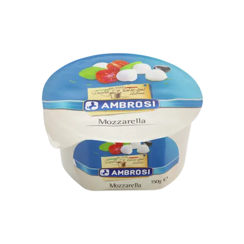 AMBROSI Cow's Milk Mozzarella Cherries 8 x 150 Grams