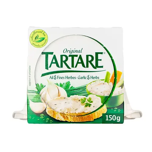 SAVENCIA Tartare Garlic & Herbs 12 x 150 Grams