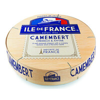 ILE De France Camembert Cheese 6 x 250 Grams