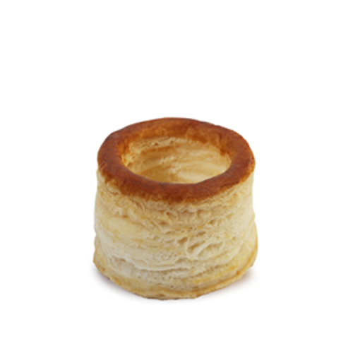 CONFILETAS Vol-Au-Vent Round Mini Blister,38mm,20 x 12 Pieces