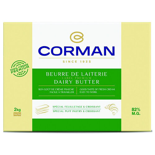 CORMAN Dairy Butter 5 x 2 KG