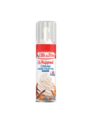 ELLE & VIRE Whipped Cream Natural Sweet 12 x 250 Grams