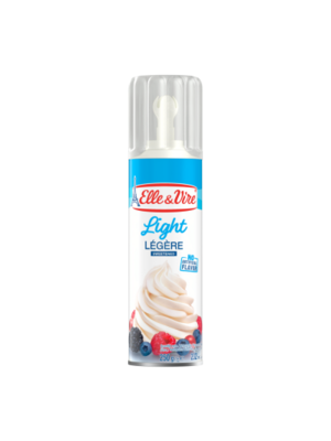 ELLE & VIRE Whipped Cream Light 12 x 250 Grams