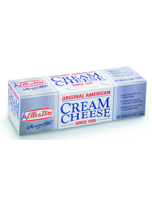 ELLE & VIRE Original American Cream Cheese 34% Fat 10 x 1.36 KG