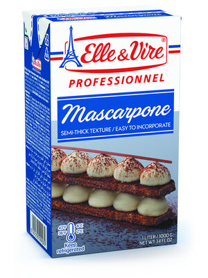 ELLE & VIRE Mascarpone 6 x 1 Liter