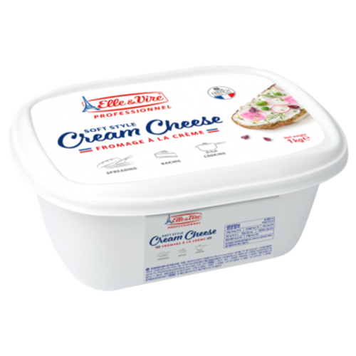 ELLE & VIRE Soft Style Cream Cheese 4 x 1 KG