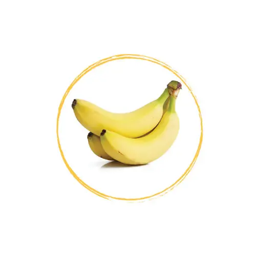 FRUITS ROUGES DE L'AISNE Banana Puree 100% FRZ 6 x 1 KG