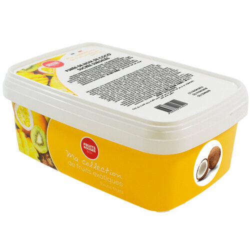 FRUITS ROUGES DE L'AISNE Coconut Puree  FRZ 6 x 1 KG