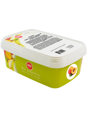 FRUITS ROUGES DE L'AISNE Apricot Puree 90% FRZ 6 x 1 KG