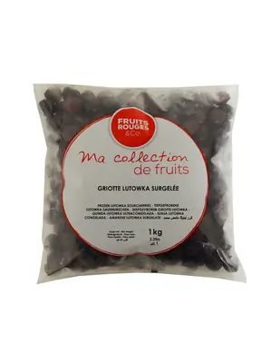 FRUITS ROUGES DE L'AISNE Sour Cherry Lutowka Whole FRZ 5 x 1 KG