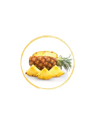 FRUITS ROUGES DE L'AISNE Pineapple Chunks 20x20mm FRZ 10 KG