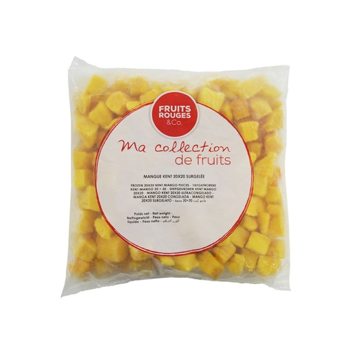 FRUITS ROUGES DE L'AISNE Mango Chunks 20x20mm FRZ 10 KG