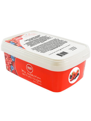 FRUITS ROUGES DE L'AISNE Mixed Red Berries Puree FRZ 6 x 1 KG