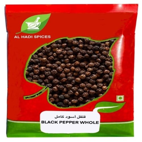 AL HADI SPICES Black Pepper Whole 1 KG