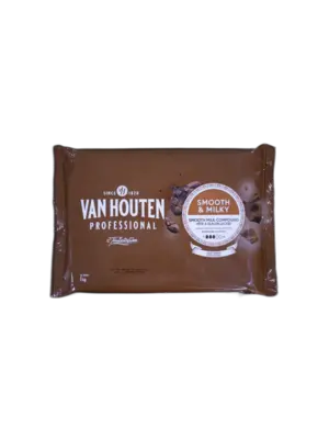 VAN HOUTEN Milk Chocolate Compound Block 1 KG