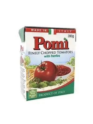 POMI Finely Chopped Tomatoes with Herbs 390 Grams