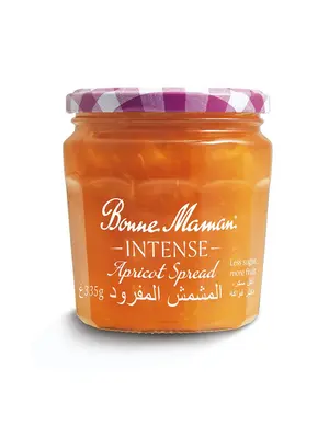 BONNE MAMAN Intense Apricot Spread 335 Grams