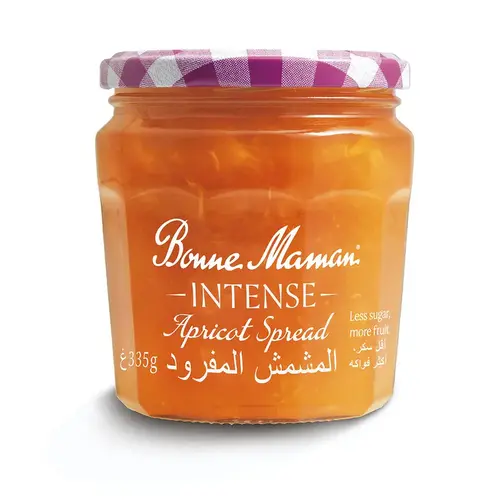 BONNE MAMAN Intense Apricot Spread 335 Grams