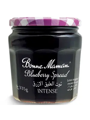 BONNE MAMAN Intense Blueberry Spread 335 Grams