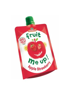 BONNE MAMAN Fruit Me Up Apple Strawberry 4 x 90 Grams