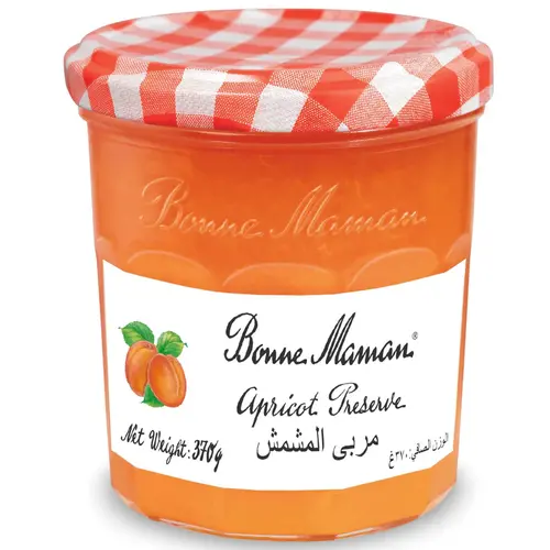 BONNE MAMAN Apricot Preserve 370 Grams