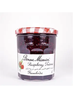 BONNE MAMAN Raspberry Preserve 370 Grams