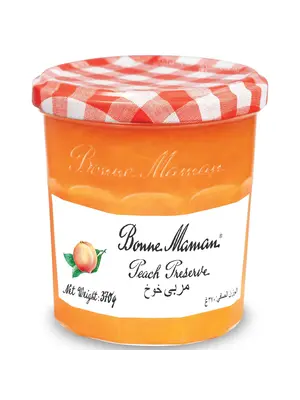 BONNE MAMAN Peach Preserve 370 Grams