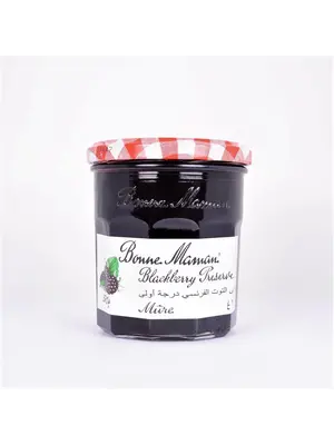 BONNE MAMAN Jam Blackberry Preserve 370 Grams