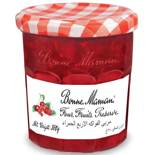 BONNE MAMAN Four Fruits Preserve 370 Grams