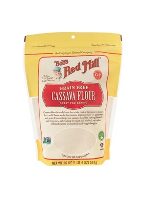 BOB'S RED MILL Grain Free Cassava Flour Gluten Free 567 Grams