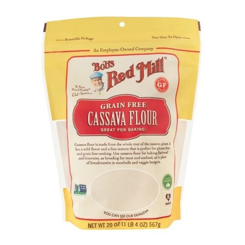 BOB'S RED MILL Grain Free Cassava Flour Gluten Free 567 Grams