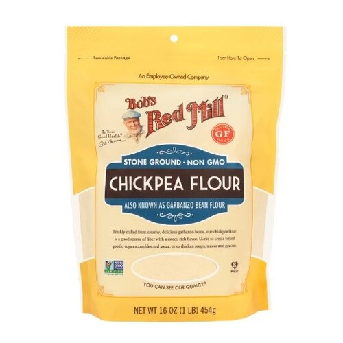 BOB'S RED MILL Stone Ground Chickpea Flour Non GMO 454 Grams