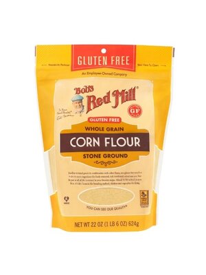 BOB'S RED MILL Whole Grain Corn Flour Gluten Free 624 Grams