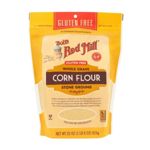 BOB'S RED MILL Whole Grain Corn Flour Gluten Free 624 Grams