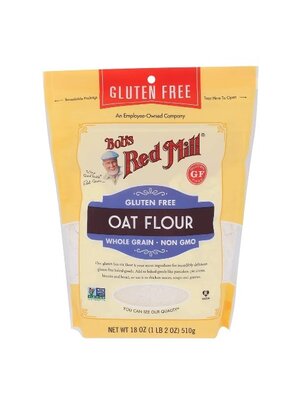 BOB'S RED MILL Oat Flour Whole Grain Gluten Free  Non-GMO 510 Grams