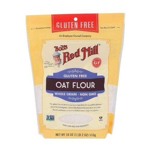 BOB'S RED MILL Oat Flour Whole Grain Gluten Free  Non-GMO 510 Grams