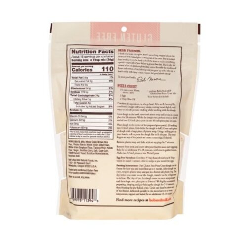 BOB'S RED MILL Pizza Crust Mix Gluten Free 454 Grams