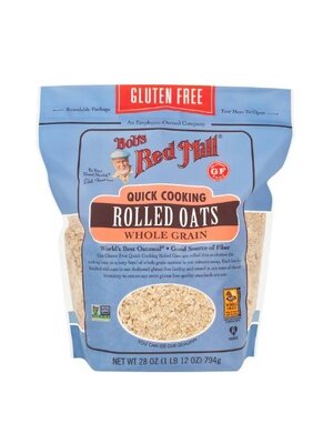 BOB'S RED MILL Oats Quick Cooking Gluten Free Non-GMO 794 Grams