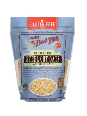 BOB'S RED MILL Steel Cut Oats Whole Grain Gluten Free Non-GMO 680 Grams