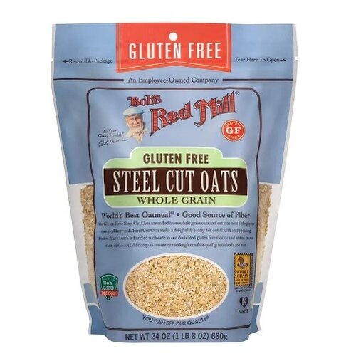 BOB'S RED MILL Steel Cut Oats Whole Grain Gluten Free Non-GMO 680 Grams