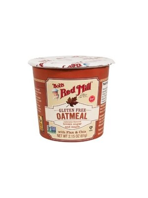 BOB'S RED MILL Oatmeal Cup Brown Sugar & Maple Gluten Free 61 Grams