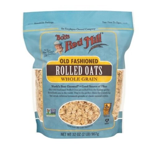 BOB'S RED MILL Old Fashioned Rolled Oats Whole Grain Non-GMO 907 Grams