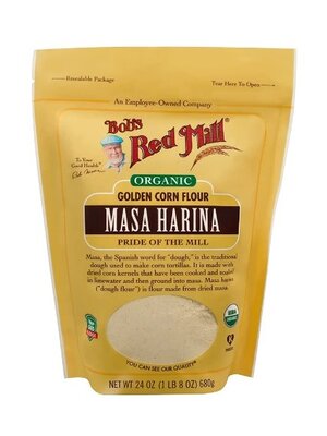 BOB'S RED MILL Organic Golden Corn Masa Harina Flour 680 Grams