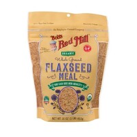 Organic Whole Ground Flaxseed Meal Gluten Free 453 Grams