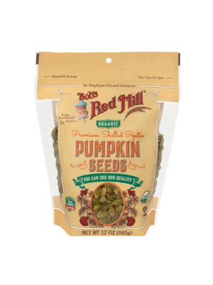 BOB'S RED MILL Organic Shelled Pepitas Pumpkin Seeds 340 Grams