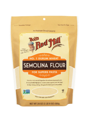 BOB'S RED MILL Semolina Flour for Pasta Durum Wheat 680 Grams