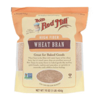 High Fiber Wheat Bran Non-GMO 454 Grams